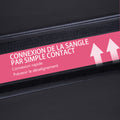 Tapis de pole dance pliable pole dance mat  Ø 150 cm épaisseur 5 cm revêtement plastique noir